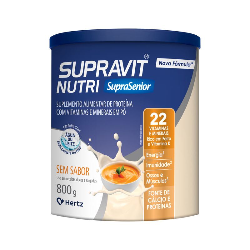 Suplemento-Alimentar-Supravit-Nutri-Suprasenior-Sem-Sabor-800g