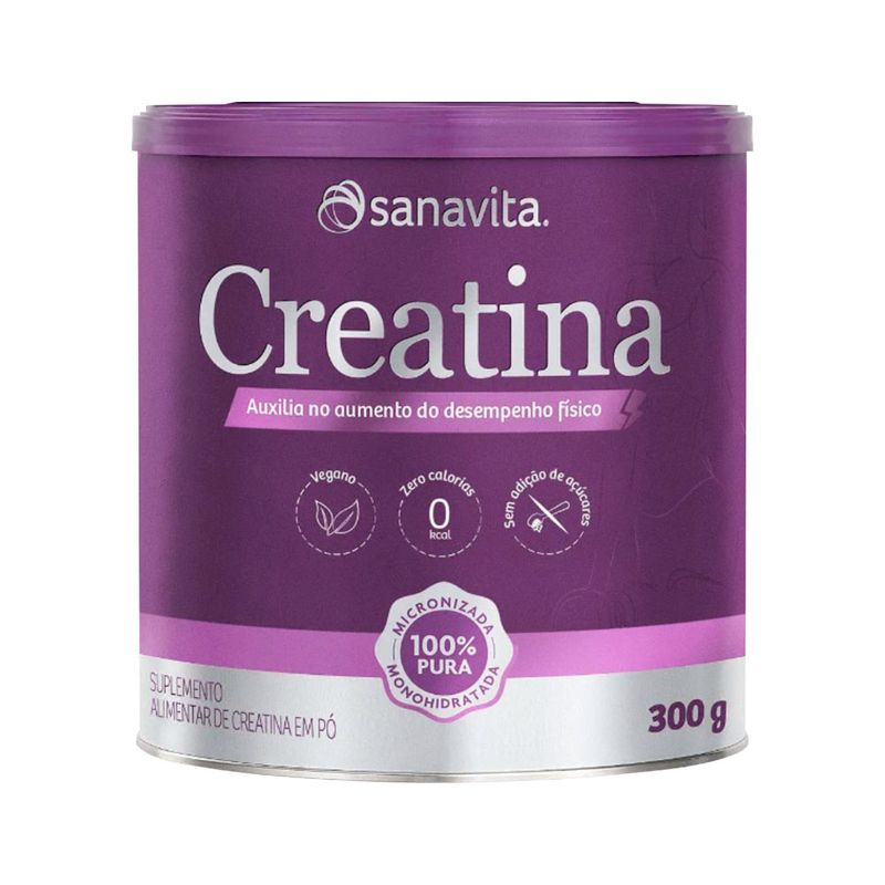 Suplemento-Em-Po-Sanavita-Creatina-100--Pura-Monohidratada-200g