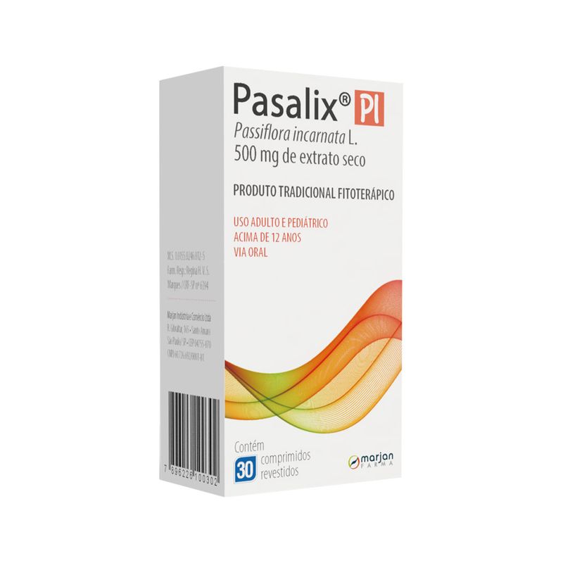 Pasalix-Pi-500mg-Com-30-Comprimidos-Revestidos-Novo