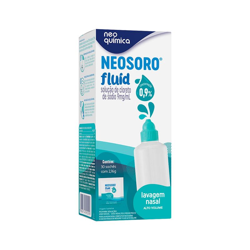 Neosoro-Fluid-Alto-Volume-09--Po-Para-Solucao-Nasal-30-Saches---Frasco-Aplicador