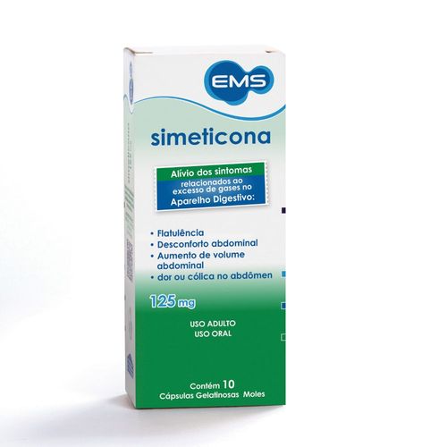 Simeticona-Ems-125mg-Com-10-Capsulas