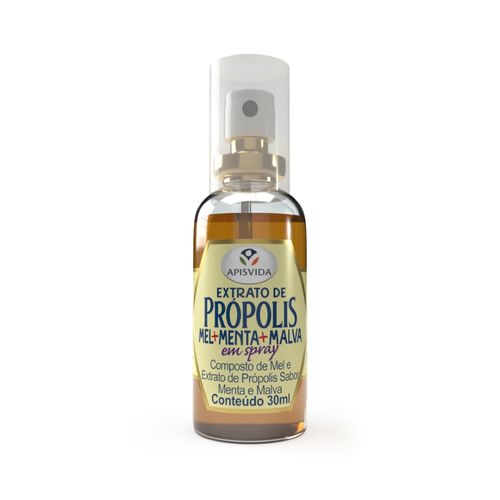 Spray-para-Garganta-Extrato-de-Propolis-Sabor-Menta-e-Malva-30ml