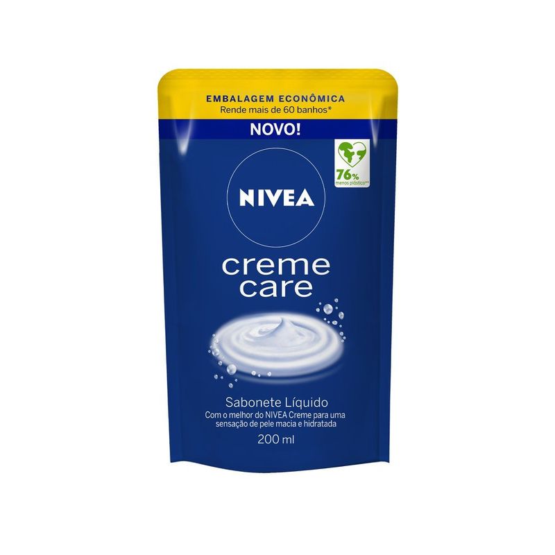 Sabonete-Liquido-Nivea-200ml-Refil-Creme-Care