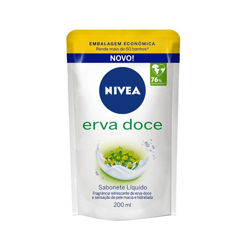 Sabonete-Liquido-Nivea-200ml-Refil-Erva-Doce