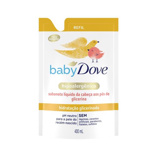 748899-Sabonete-Dove-Baby-Liquido-400ml-Hidratacao-Glicerinada-Refil