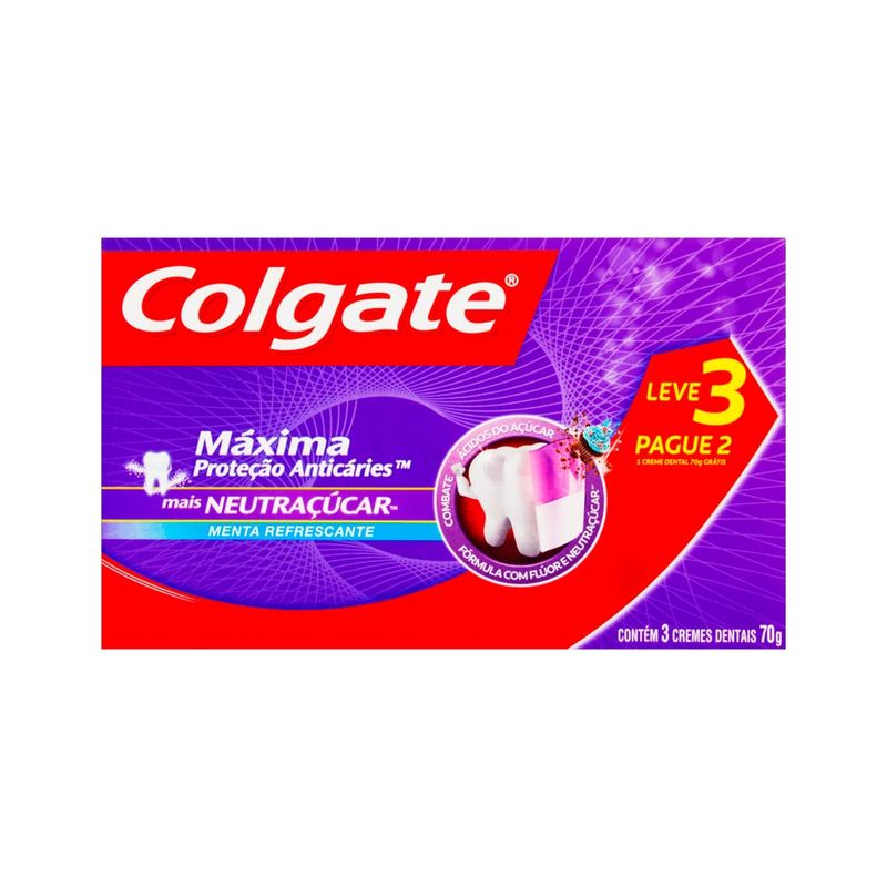 731123-Creme-Dental-Colgate-Neutracucar-Com-3-Unidades-De-70g-Cada-Especial