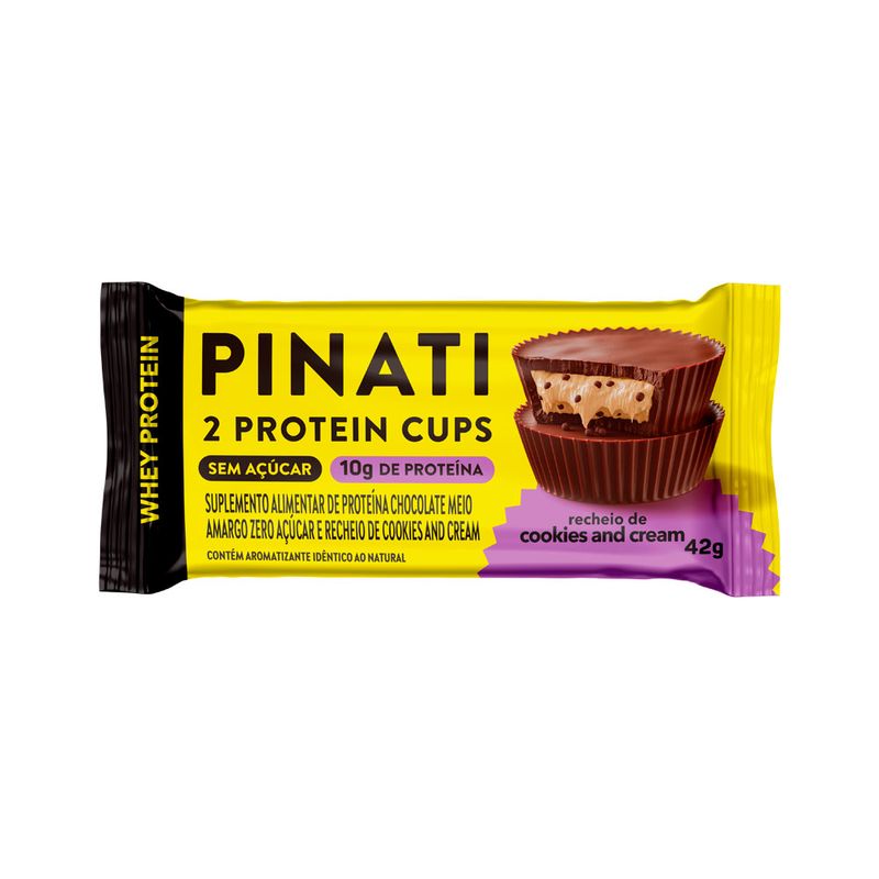 Suplemento-Alimentar-Protein-Cups-Pinati-Cookies-And-Cream-42g