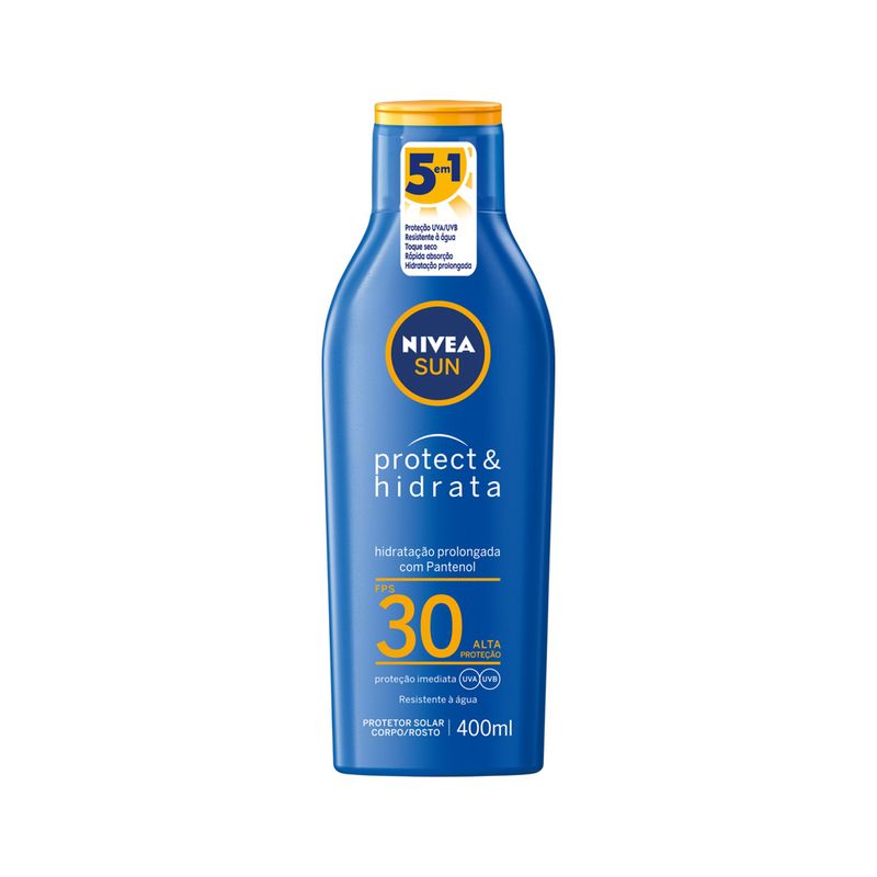 749125-Protetor-Solar-Corpo-Rosto-Fps30-Nivea-Protect-E-Hidrata-400ml