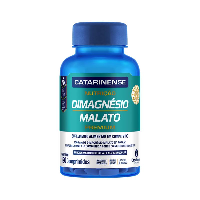 Suplemento-Alimentar-Dimagnesio-Malato-1300mg-Catarinense-Com-120--Capsulas