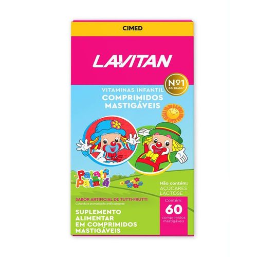 738629-Suplemento-de-Vitaminas-Infantil-Lavitan-Patati-Patata-Tutti-Frutti-60-Capsulas-1-Principal