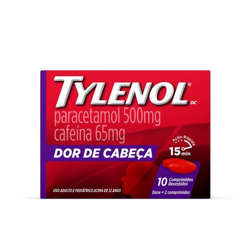 Tylenol-Dor-De-Cabeca-10-Comprimidos