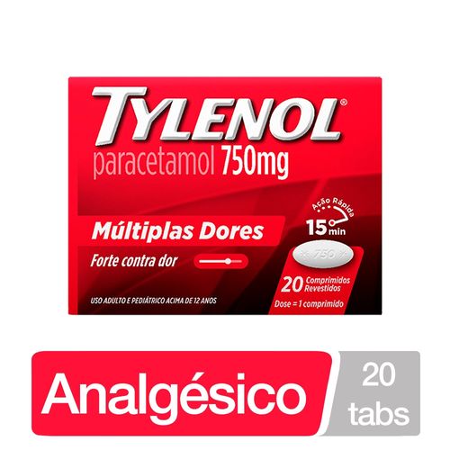 Tylenol-750mg-Com-20-Comprimidos