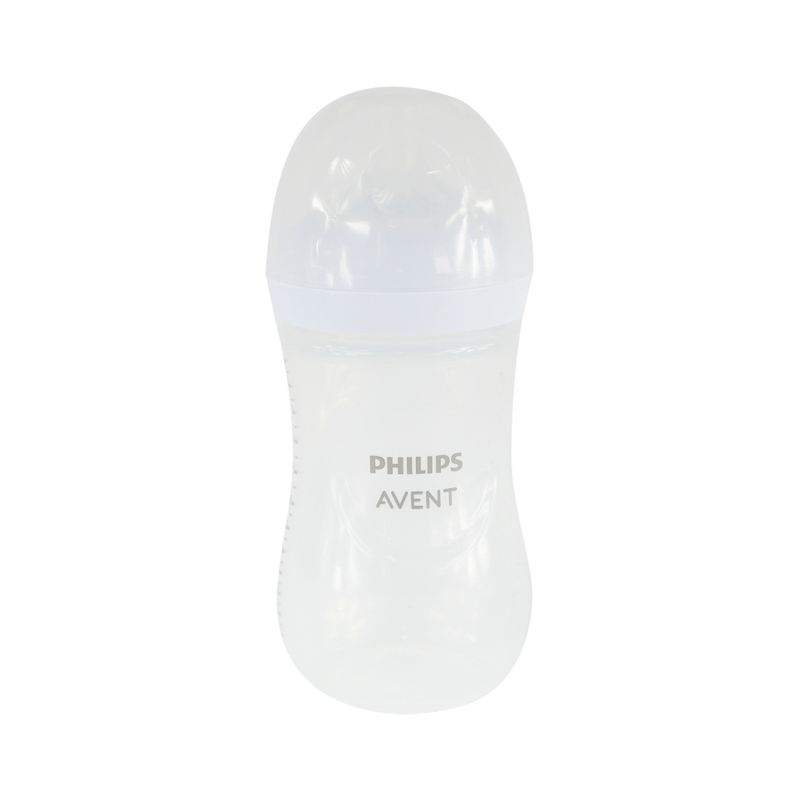 MAMADEIRA AVENT PETALA 260ML TRANSPARENTE 1M+ - farmagora