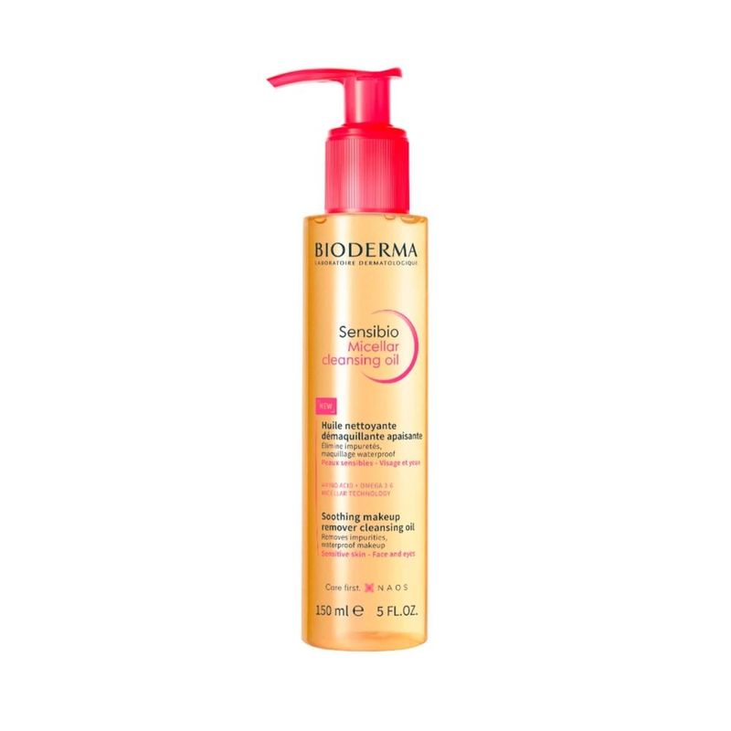 Oleo-Micelar-Demaquilante-Sensibio-Micellar-Cleasing-Oil-Bioderma-150ml