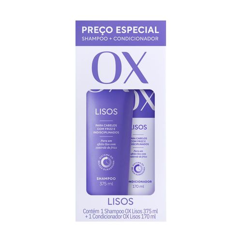 Shampoo-375ml---Condicionador-170ml-Ox-Lisos-Especial