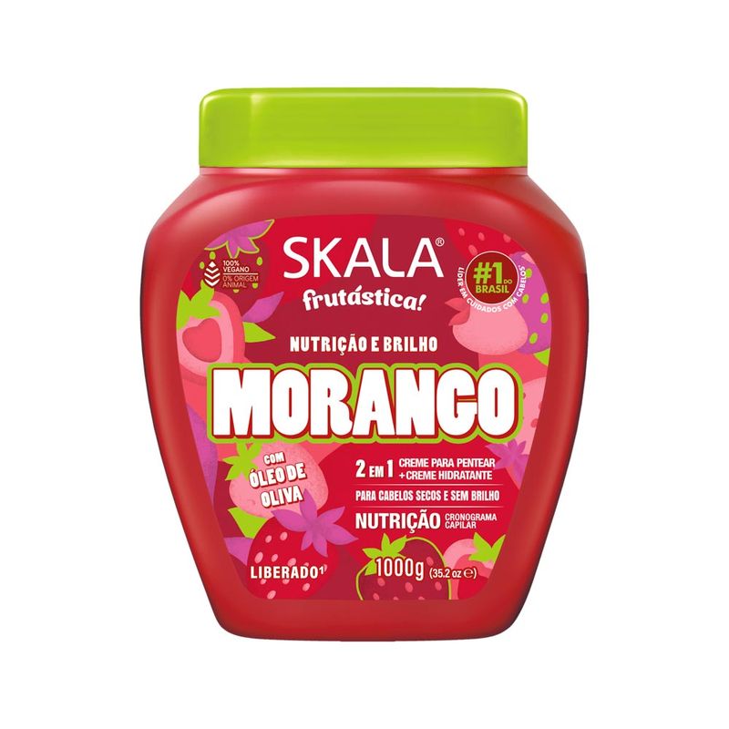 Creme-De-Tratamento-2-Em-1-Skala-Frutastica-Morango-1000g