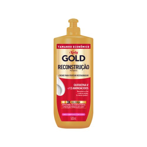 Creme-Para-Pentear-Restaurador-Niely-Gold-Reconstrucao-500ml