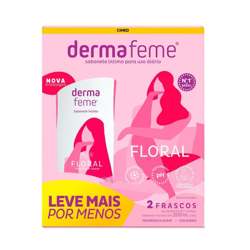 Sabonete-Intimo-Dermafeme-Floral-Kit