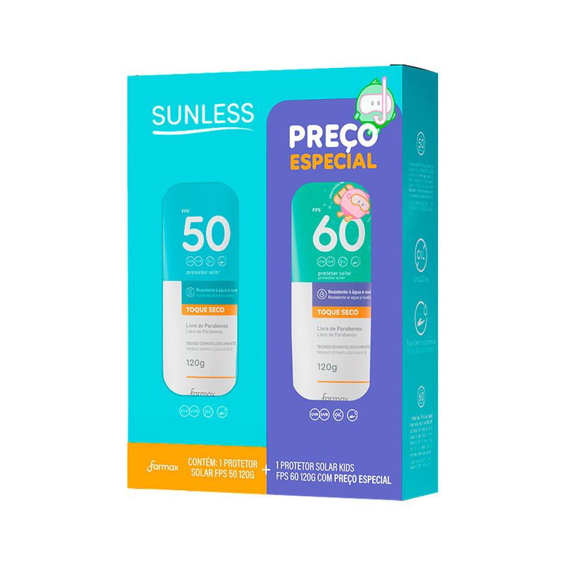 Protetor-Solar-Sunless-120gr-Fps50-120gr-Kids-Especial