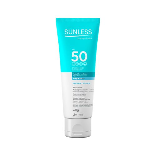 Protetor-Solar-Sunless-60gr-Fps50-Facial-Toque-Seco