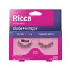 Cilios-Ricca-Flash-Lashes-Medio-Efeito-Gatinho-Volume-1