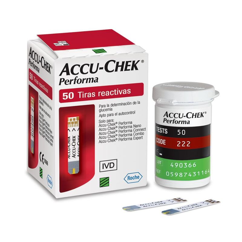 Accu-chek-Performa-50-Tiras-Reagentes