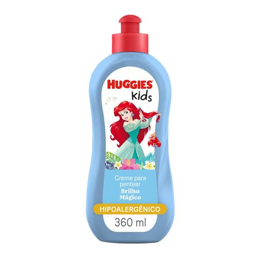 7896018750852_0-747889-Creme-Para-Pentear-Huggies-Kids-360ml-Brilho-Magico