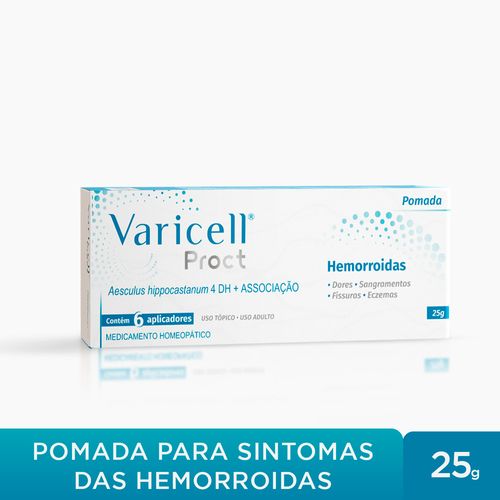 Varicell-Proct-Pomada-25g-C--6-Aplicadores---Para-Hemorroidas-Dor-E--Sangramento