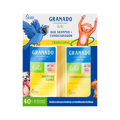 Shampoo-250ml-E-Condicionador-250ml-Granado-Bebe-Tradicional-Promocional