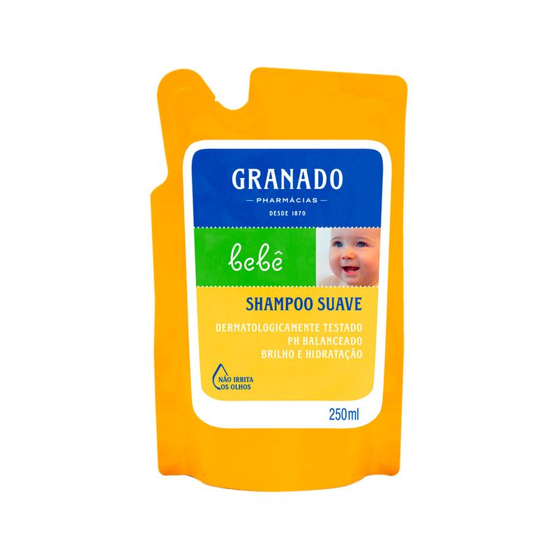 Shampoo-Granado-Bebe-250ml-Tradicional-Refil