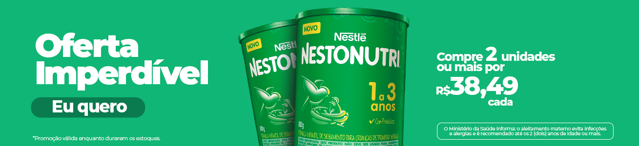 Promoção Nestonutri | 21/02 até 23/02