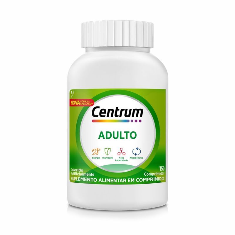 Centrum--Multivitaminico-Adulto-Com-Vitaminas-De-A-A-Z-150-Comprimidos Centrum--Multivitaminico-Adulto-Com-Vitaminas-De-A-A-Z-150-Comprimidos