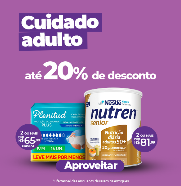 Cuidado Adulto Abril | 17/04 até 31/04