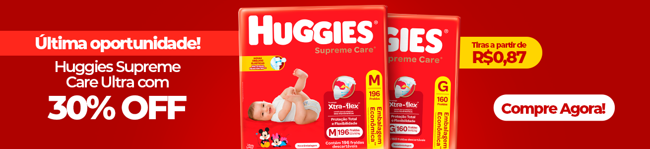 Promoção Huggies Supreme Ultra