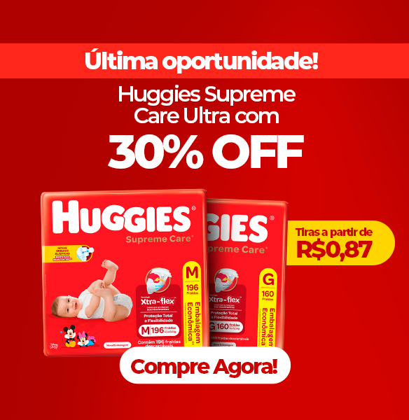 Promoção Huggies Supreme Ultra