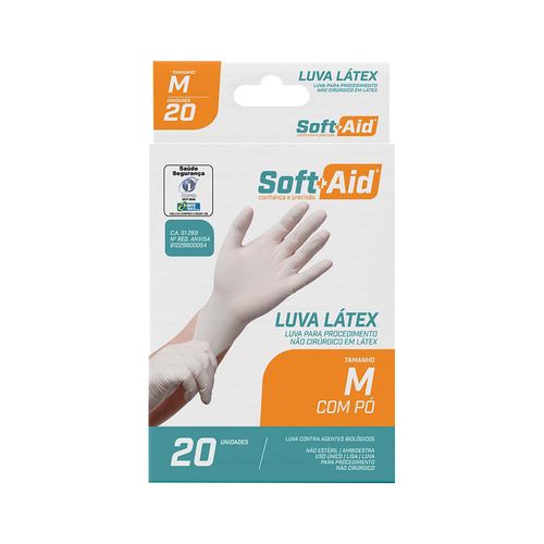 751031-1-Luva-Latex-Soft-Aid-M-Com-Po-20-Unidades