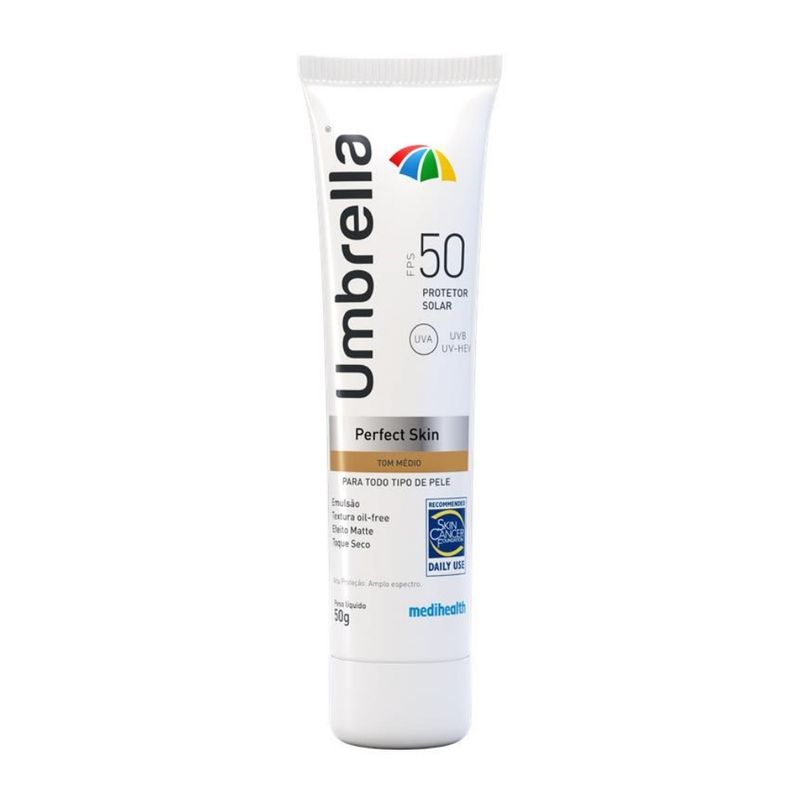 739758-1-Protetor-Solar-Umbrella-Perfect-Skin-Tom-Medio-50g