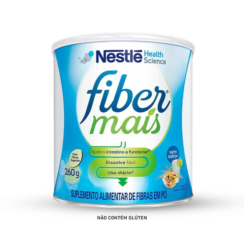 Suplemento Alimentar De Fibras Fibermais Sem Sabor 260g