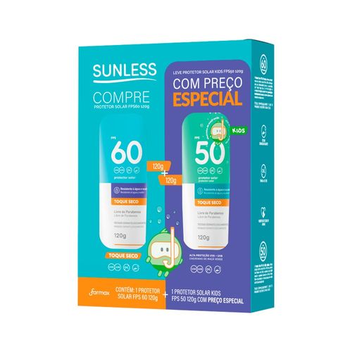 751694-kit-protetor-solar-sunless-120gr-fps60-kids-fps50-120gr